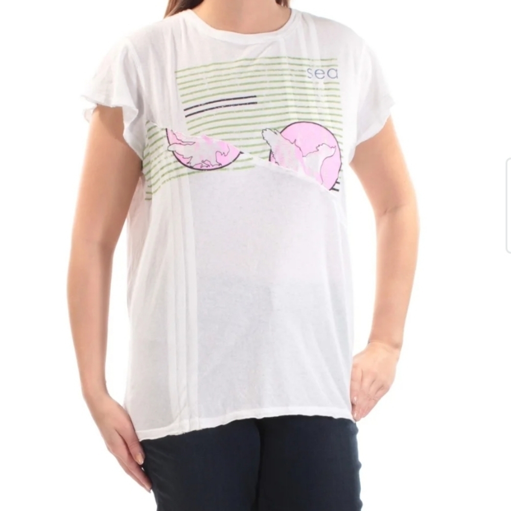 NEW We the Free | Graphic Tshirt + Open‎ Back L - Picture 9 of 9
